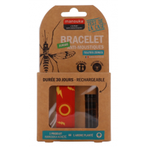 Bracelet Anti-moustiques Junior - Toutes Zones - Manouka - 1 Bracelet Rechargeable