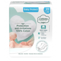 Baby Protect - 20 Protections Pour Le Change - Cottony