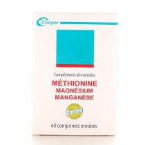 Magnésium - Manganèse - Méthionine - Verrulyse - 60 Comprimés