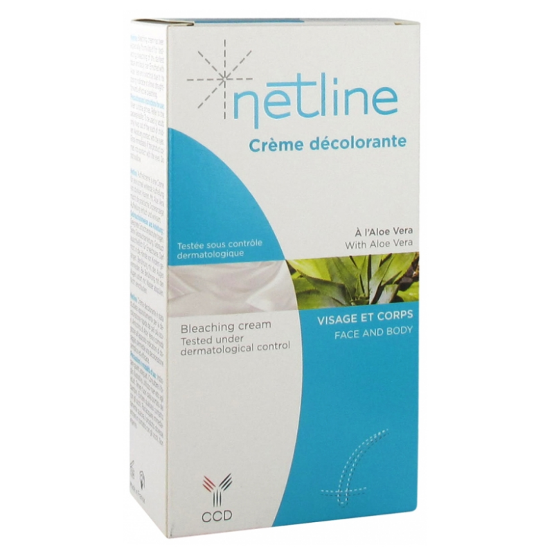 Crème Décolorante - Visage & Corps - Netline - 2 Tubes