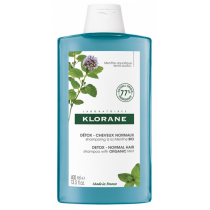 Mint Shampoo - Anti-pollution - Detox - Normal Hair - Klorane- 400 ml