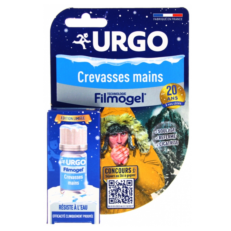 Film gel - Crevasses Mains - Urgo - 3,25ml