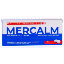 Mercalm - Mal Des Transports -15 Tablets