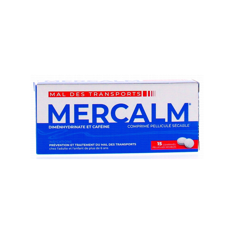 Mercalm - Mal Des Transports -15 Tablets