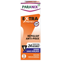 Spray Répulsif Anti-poux - 24 heures de protection - Paranix Extra Protect - 100ml