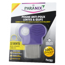 Peigne anti-poux lentes & oeufs - Paranix
