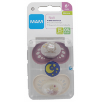Soothers - Night - 6+ Months - MAM - n°23