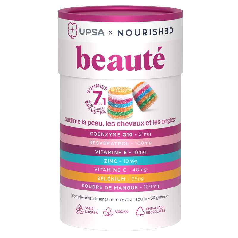 7 in 1 Beauty Gummies - Sublime Skin, Hair and Nails - 30 gummies