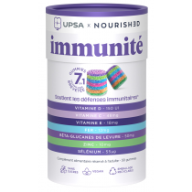 Gummies Immunité 7 en 1 - Soutient les Défenses Immunitaires - UPSA - 30 Gummies