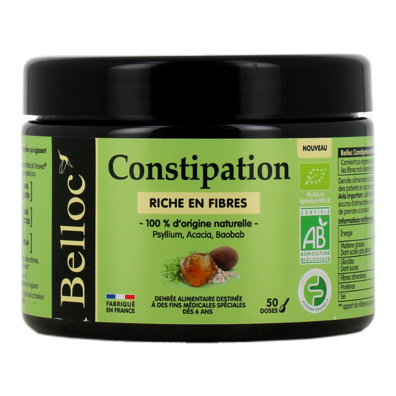 Constipation - Riches en Fibres - Belloc - 50 doses