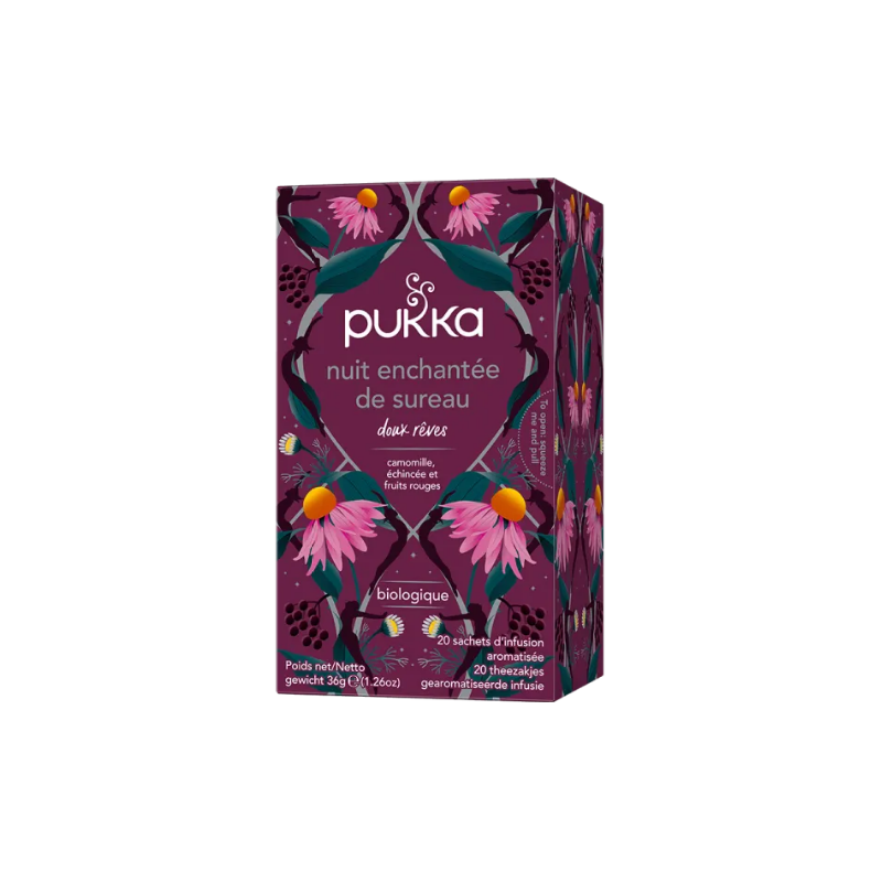 Enchanted Night Elderberry Herbal Tea - Organic - Pukka - 20 Sachets