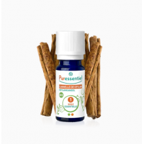 Organic Ceylon Cinnamon Essential Oil, Puressentiel, 5 ml