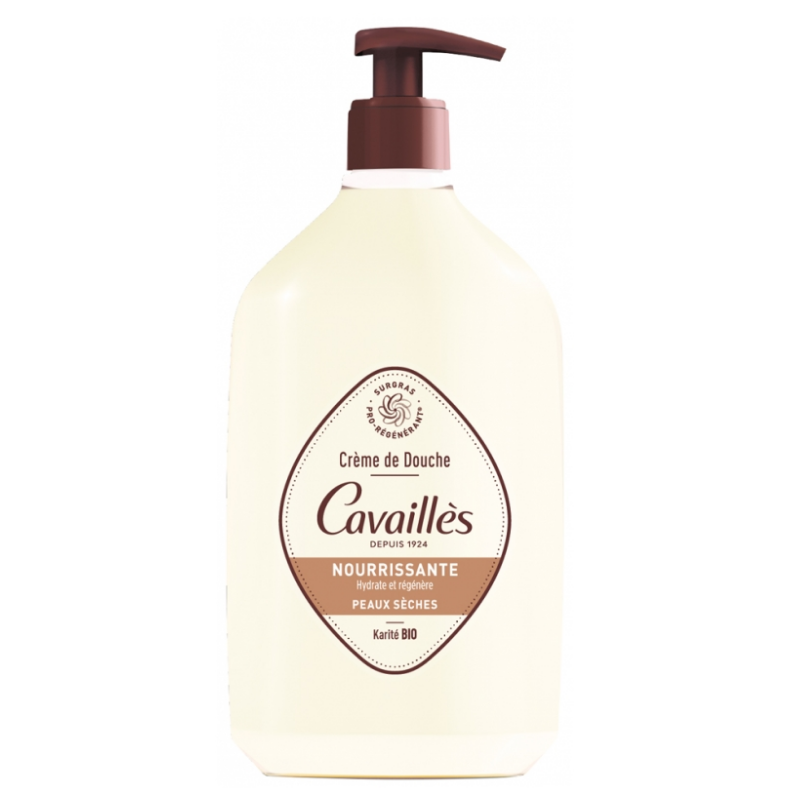 Shower Cream - Organic Shea Butter - Sensitive and Dry Skin - Rogé Cavaillès - 750 ml