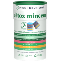 Gummies Détox Minceur 7 en 1 - Favorise l'élimination des graisses - UPSA - 30 Gummies