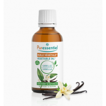 Organic Vanilla Vegetable Oil - Puressentiel - 50 ml