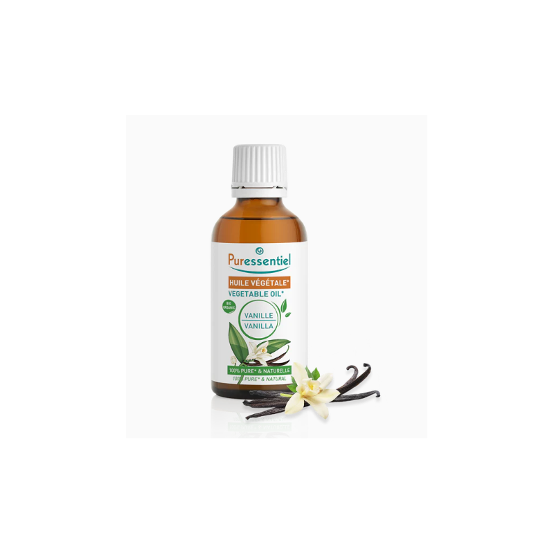 Organic Vanilla Vegetable Oil - Puressentiel - 50 ml