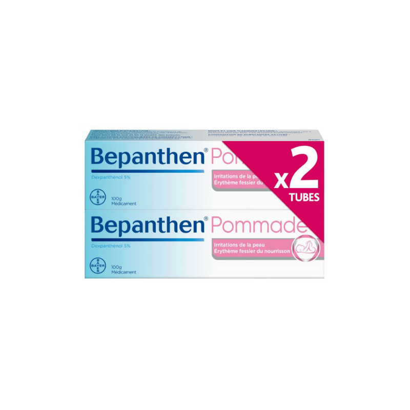 Bépanthen Ointment - Skin Irritations / Diaper Rash - 2x100g