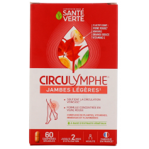 Circulymphe - Circulation Veineuse, Jambes Légères - 60 Comprimés - Santé verte