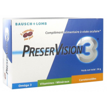 PreserVision 3 -Complément Alimentaire Yeux - 60 Capsules