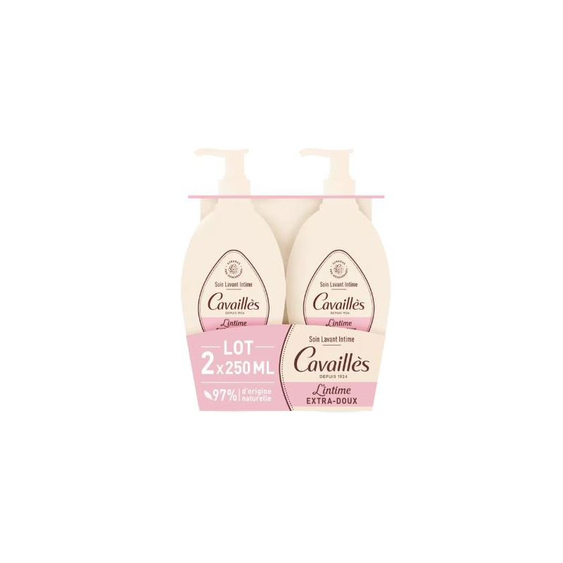 Intimate Cleansing Care - extra gentle - Rogé Cavaillès - 2 X 250ml