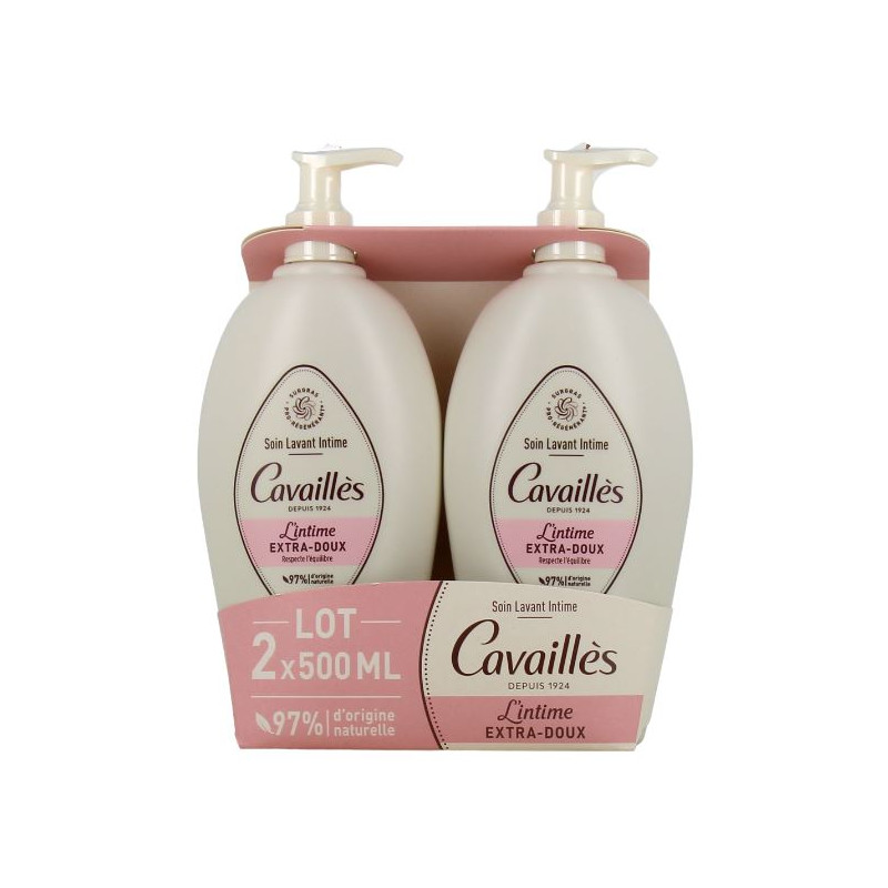 Intimate Cleansing Care - extra gentle - Rogé Cavaillès - 2 X 500ml