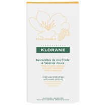 Cold Wax Strips - Face & Sensitive Areas - Klorane - 6 strips