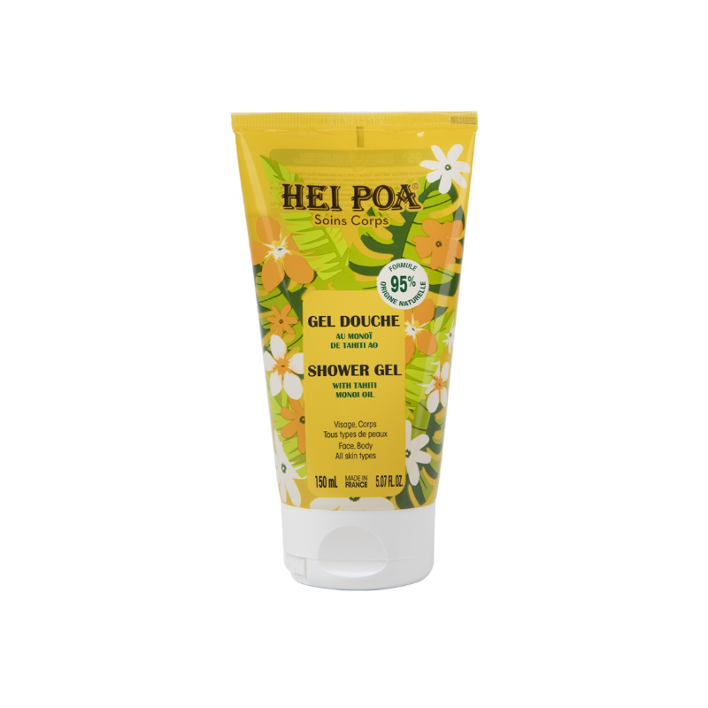 Monoï Shower Gel - Face & Body - Hei Poa - 150 ml