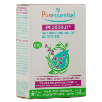 Shampooing Pouxdoux - Solide Quotidien - Puressentiel -  60g