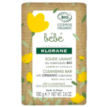 Cleansing Solid with Organic Calendula - Body & Hair - Klorane Baby - 100 g