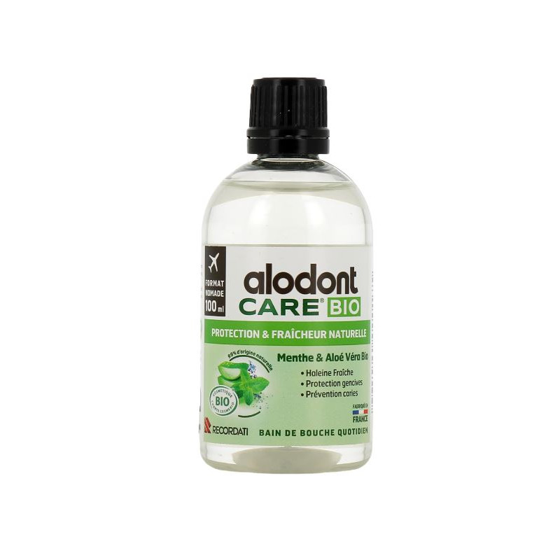 Bain de Bouche Quotidien - Alodont Care Bio - 100 ml