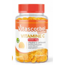 Vitamine C 1000mg - Vitalité & Défenses immunitaires - Vitascorbol - 30 gommes