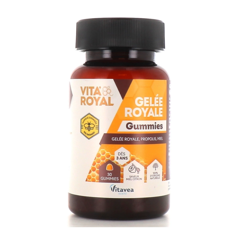 Royal Jelly, Propolis, Honey - Fortifying - Vita'Royal - 30 Gummies