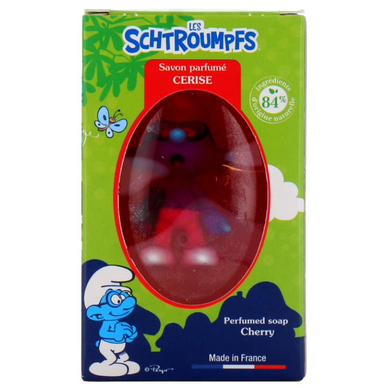 Smurfs Scented Soap - Cherry Scent - Gilbert - 80g