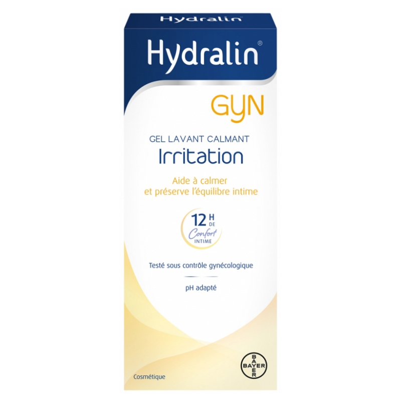 Soin Lavant Intime Calmant - Soulage des Irritattions - Hydralin Gyn -  400ml