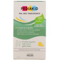Travel sickness - Fight against nausea & vomiting - Pediakid - 10 sticks