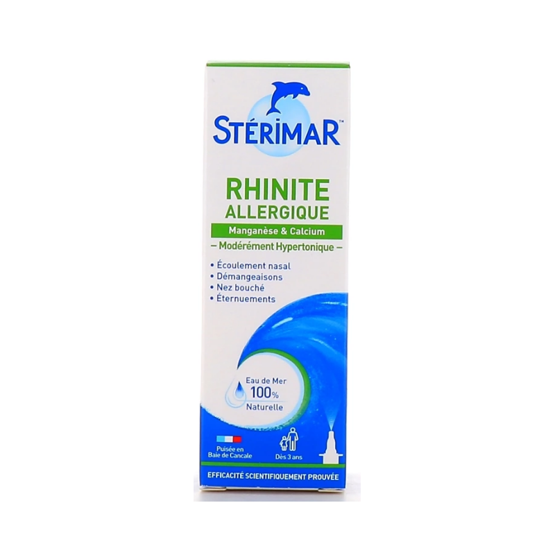 Spray Nasal - Stop & Protect Allergies - Eau de Mer - Stérimar - 20 ml