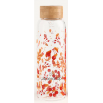 Orange Glass Bottle - Waterdrop - 400 ml