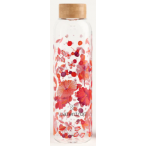 Glass Bottle - Waterdrop - 600 ml
