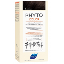 Coloration Permanente - Châtain 4 - Phyto Color