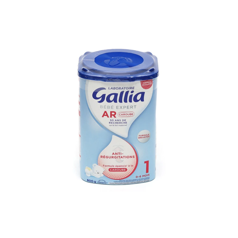 Anti-Regurgitation Milk - Carob - 0 to 6 Months - Gallia - 800g
