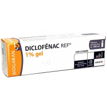 Diclofenac 1% - Anti-inflammatory gel - Biogaran - Pressurized bottle 100ml