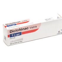 Diclofenac 1 % - Gel anti-inflammatoire - Viatris - 50g