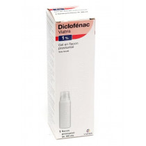 Diclofenac Viatris 1%, Diclofenac, Pressurised pump bottle, 100g