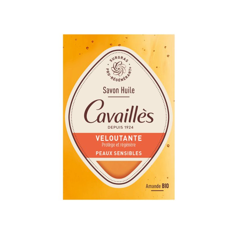 Savon Huile - Veloutante - Peaux Sensibles - Rogé Cavaillès - 100g