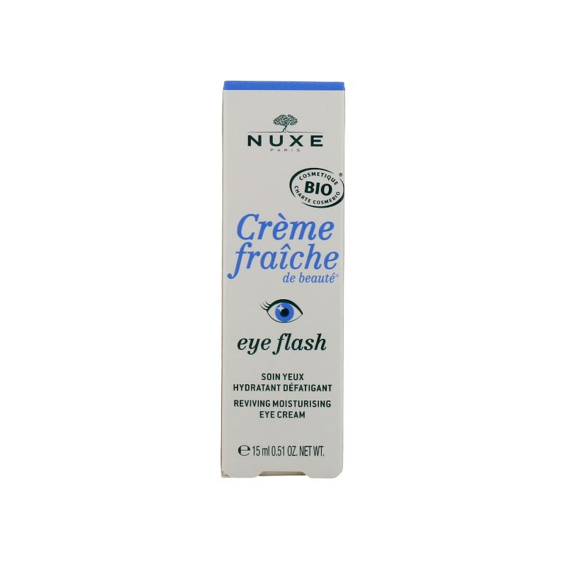Crème Fraîche de beauté - eye flash - hydratant défatigant - Nuxe -15 ml
