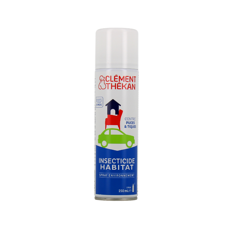 Clement Thekan - Insecticide Habitat - Puce & Tiques - 250 ml