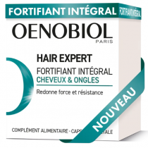 Hair Expert - Fortifiant Intégral Cheveux & Ongles - Oenobiol - 60 comprimés