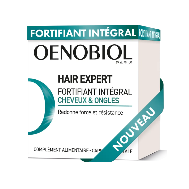 Hair Expert - Fortifiant Intégral Cheveux & Ongles - Oenobiol - 60 comprimés