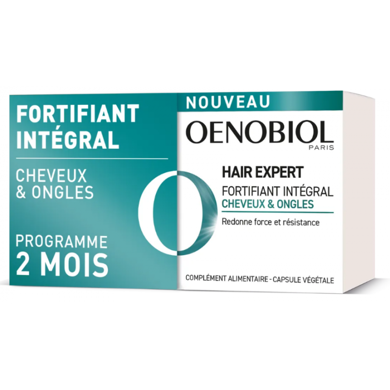 Hair Expert - Integral Hair & Nail Strengthener - Oenobiol - 2x60 tablets