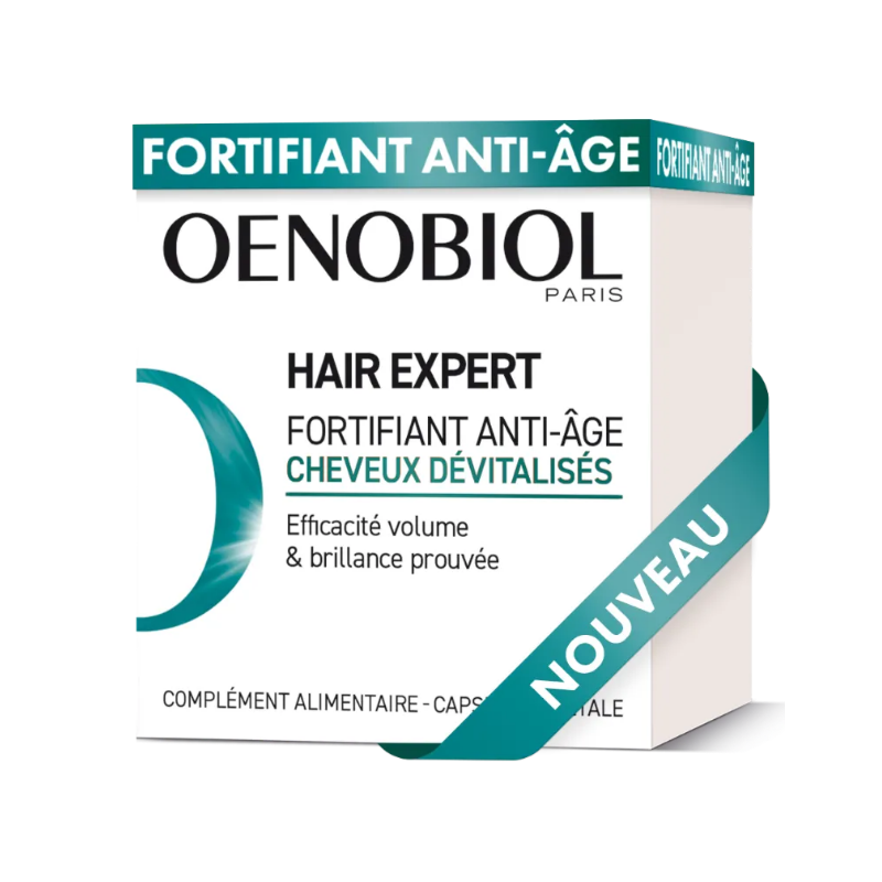 Hair Expert - Fortifying Anti-Ageing Devitalized Hair - Oenobiol - 30 capsules